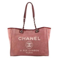 chanel deauville diaper bag|chanel deauville canvas tote bag.